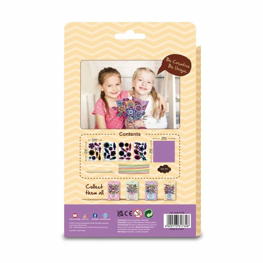 Avenir - Scratch Flower Bouquet Craft Kit