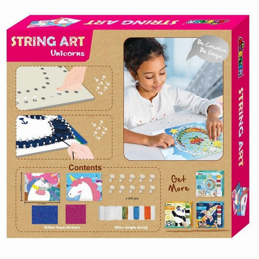 Avenir - String Art Unicorn Craft Kit