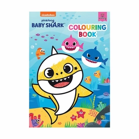 Baby Shark Colouring Book