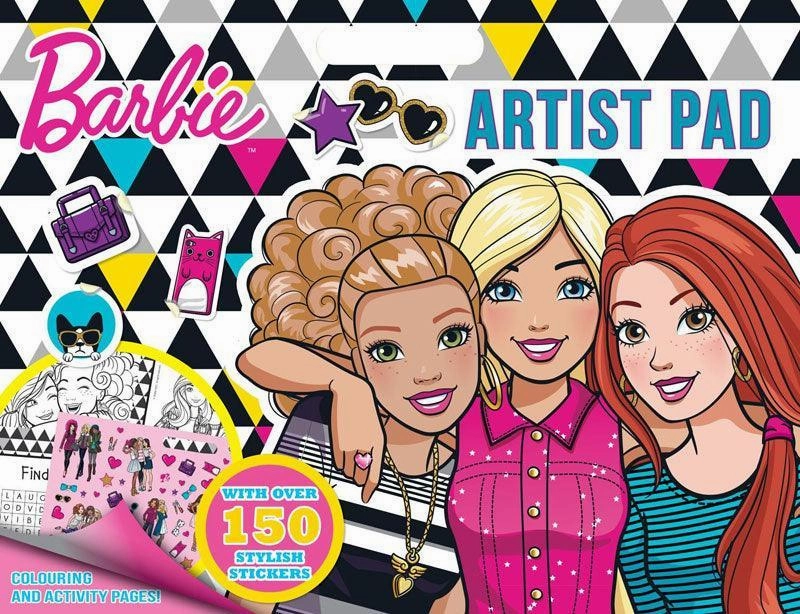 Barbie Giant Artist Pad