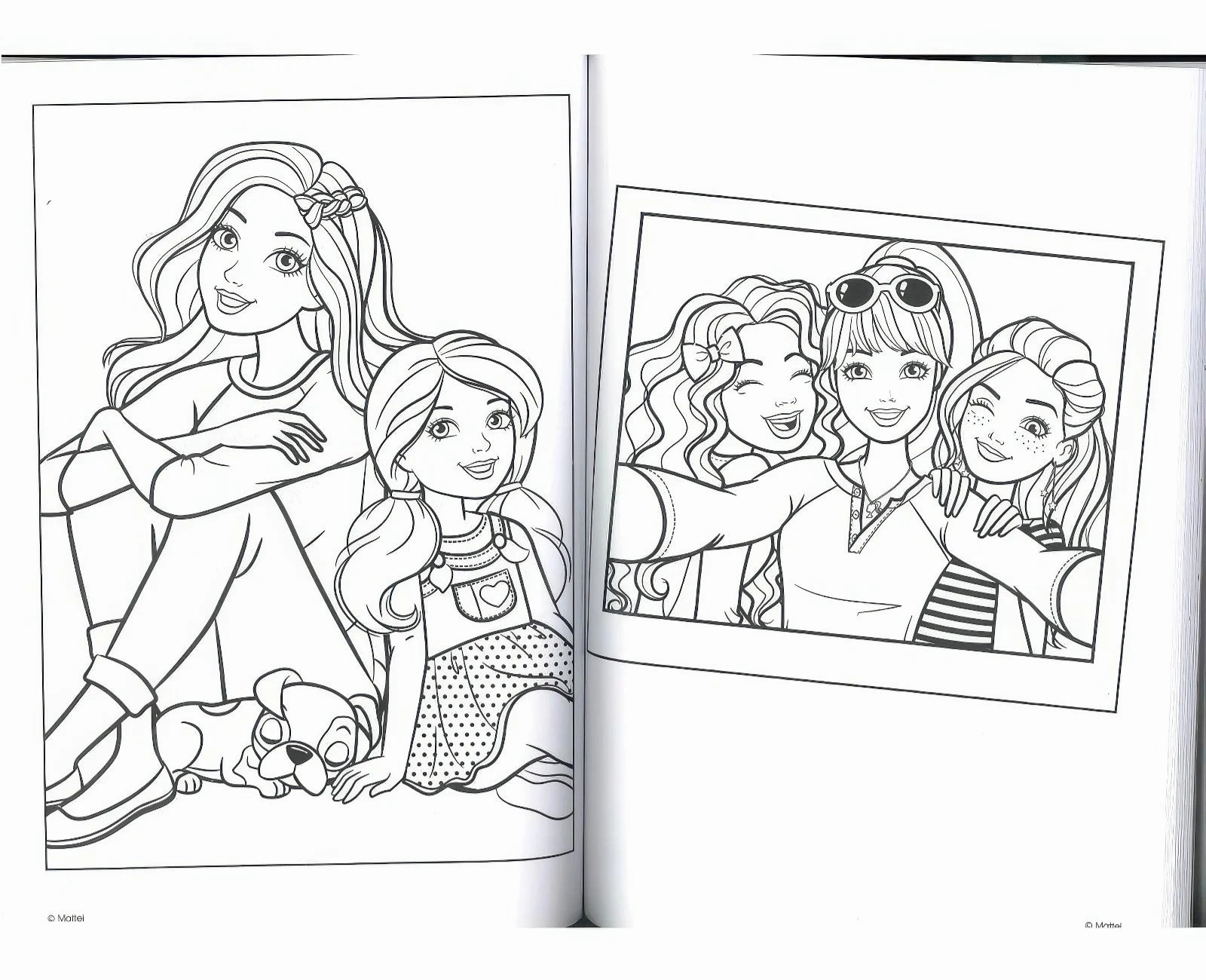Barbie Jumbo Colouring Book