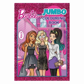 Barbie Jumbo Colouring Book