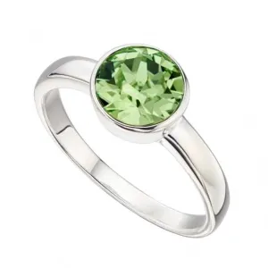 Beginnings  Sterling Silver August Swarovski Birthstone Ring R3692 Beginnings Jewellery