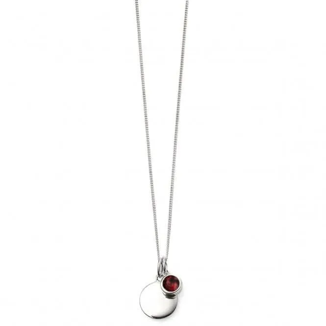 Beginnings Sterling Silver Jan Birth Stone Pendant P4590 Beginnings Jewellery