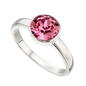 Beginnings  Sterling Silver October Swarovski Birthstone Ring R3694 Beginnings Jewellery