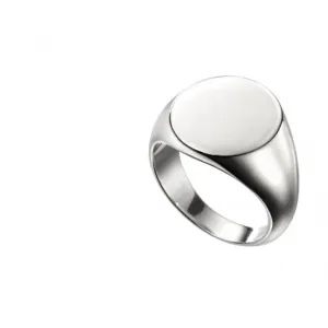 Beginnings  Sterling Silver Oval Signet Ring R3711 Beginnings Jewellery