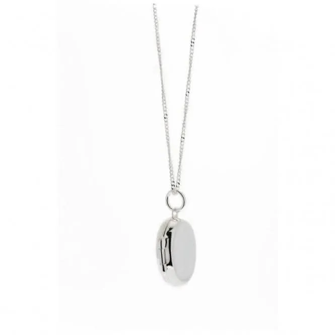 Beginnings Sterling Silver P2703 Small Plain Oval Locket Pendant Beginnings Jewellery