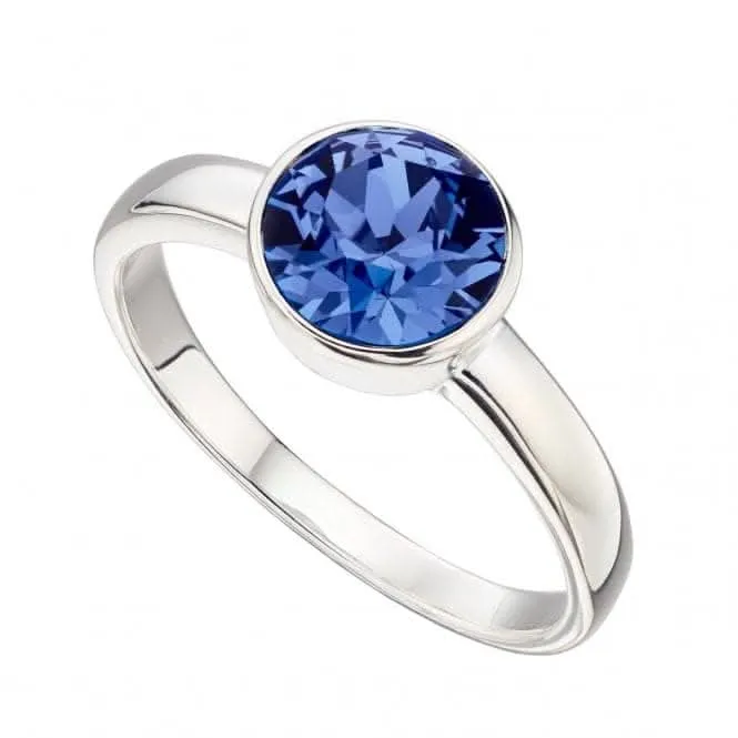 Beginnings  Sterling Silver September Swarovski Birthstone Ring R3693 Beginnings Jewellery