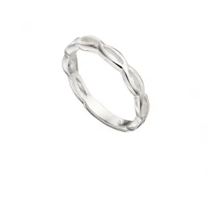 Beginnings  Sterling Silver Twist Ring R051 Beginnings Jewellery