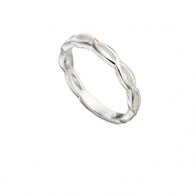 Beginnings  Sterling Silver Twist Ring R051 Beginnings Jewellery