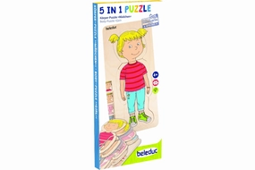 Beleduc Girl Layer Puzzle