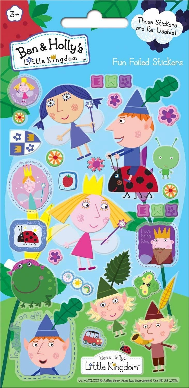 Ben & Hollys Little Kingdom Foil Stickers