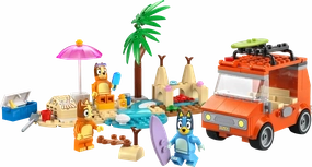 Bluey's Beach & Family Car Trip Lego 11202