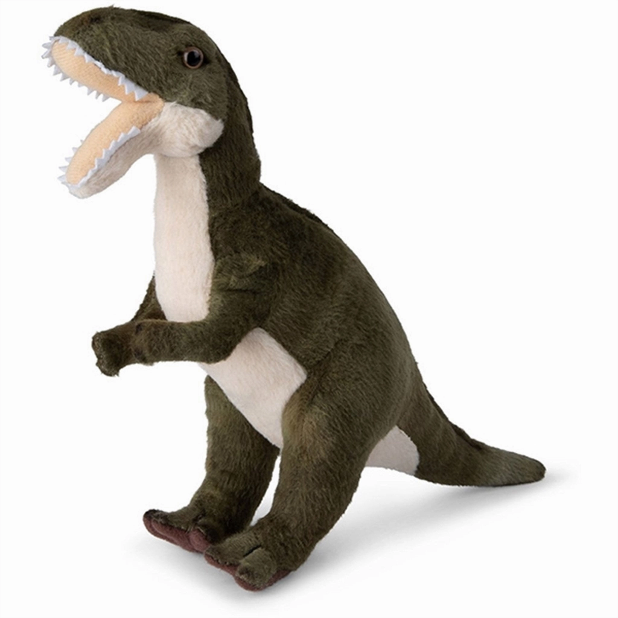 Bon Ton Toys WWF Plush T-Rex Dinosaur Green 15 cm