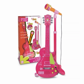 BONTEMPI Electronic Rock Guitar - Pink
