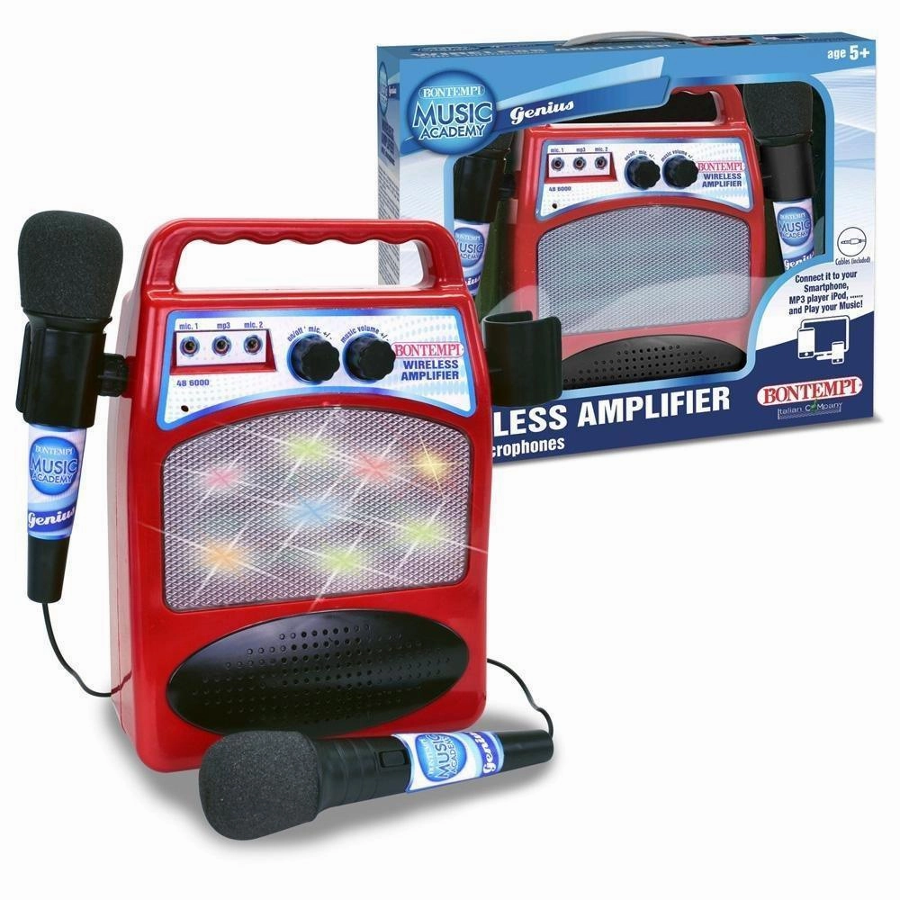 BONTEMPI Wireless Amplifier with 2 Microphones 486000