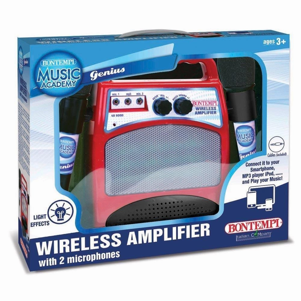 BONTEMPI Wireless Amplifier with 2 Microphones 486000