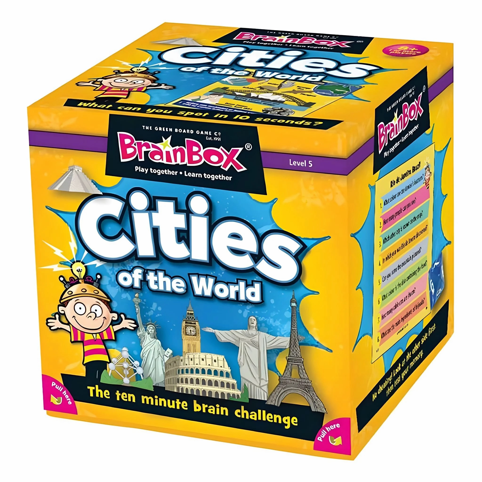 BrainBox Cities of The World Memory Game