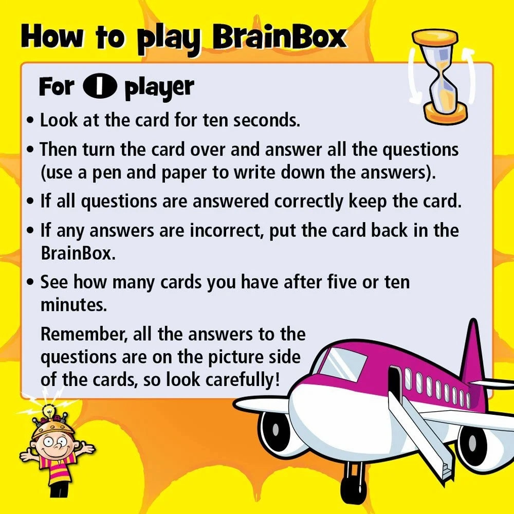 BrainBox Cities of The World Memory Game