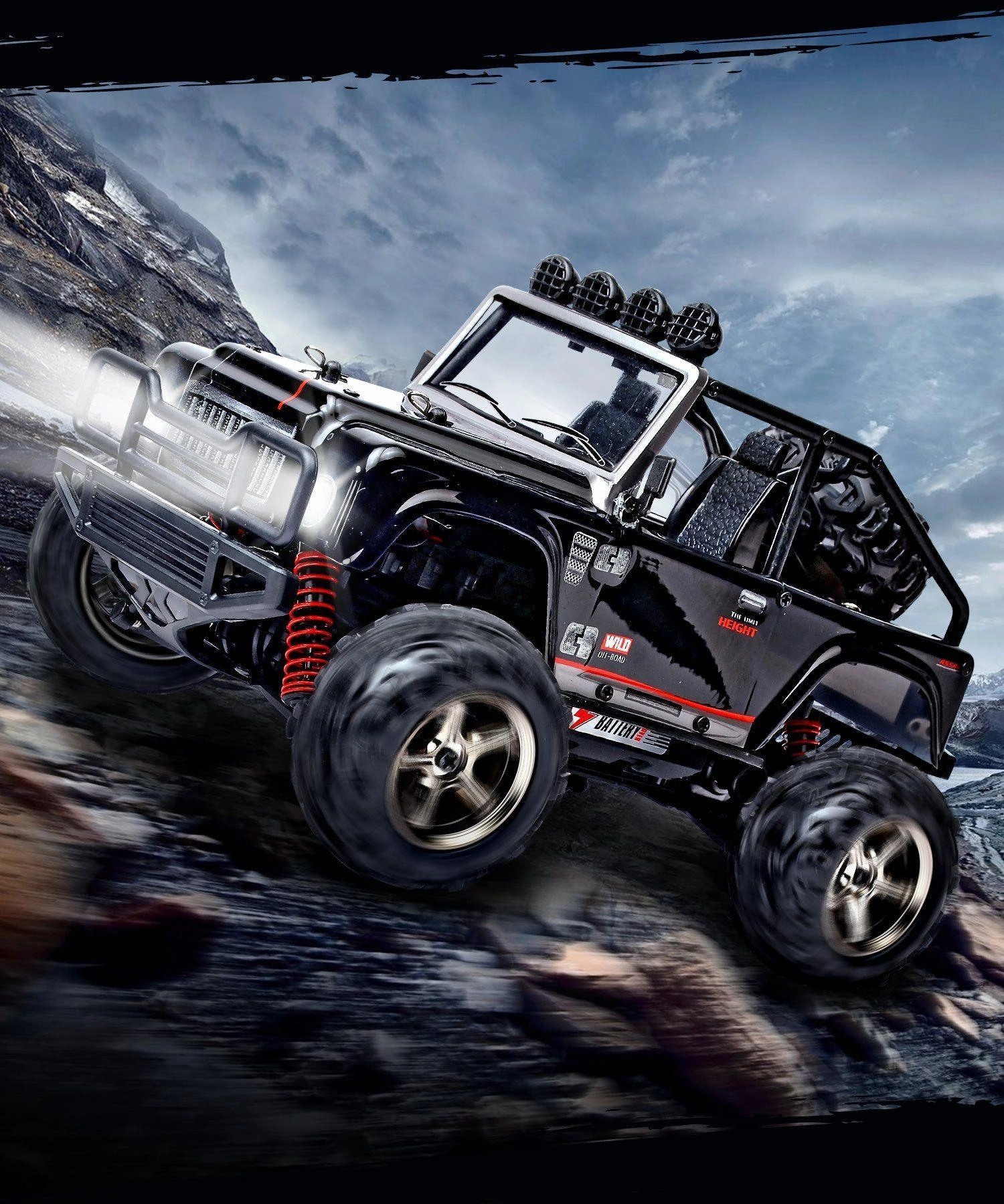 Brave 1:22 4x4 Desert Buggy RC Remote Control Car