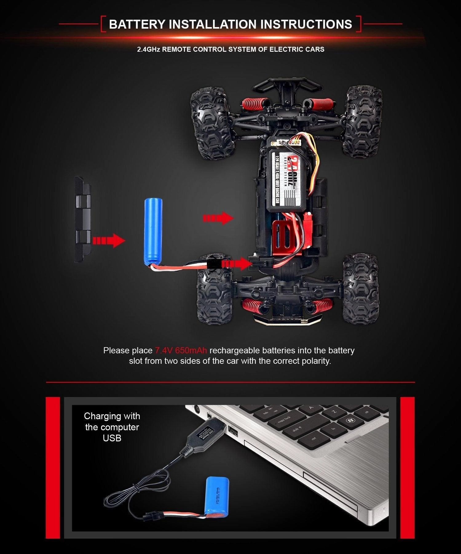 Brave 1:22 4x4 Desert Buggy RC Remote Control Car