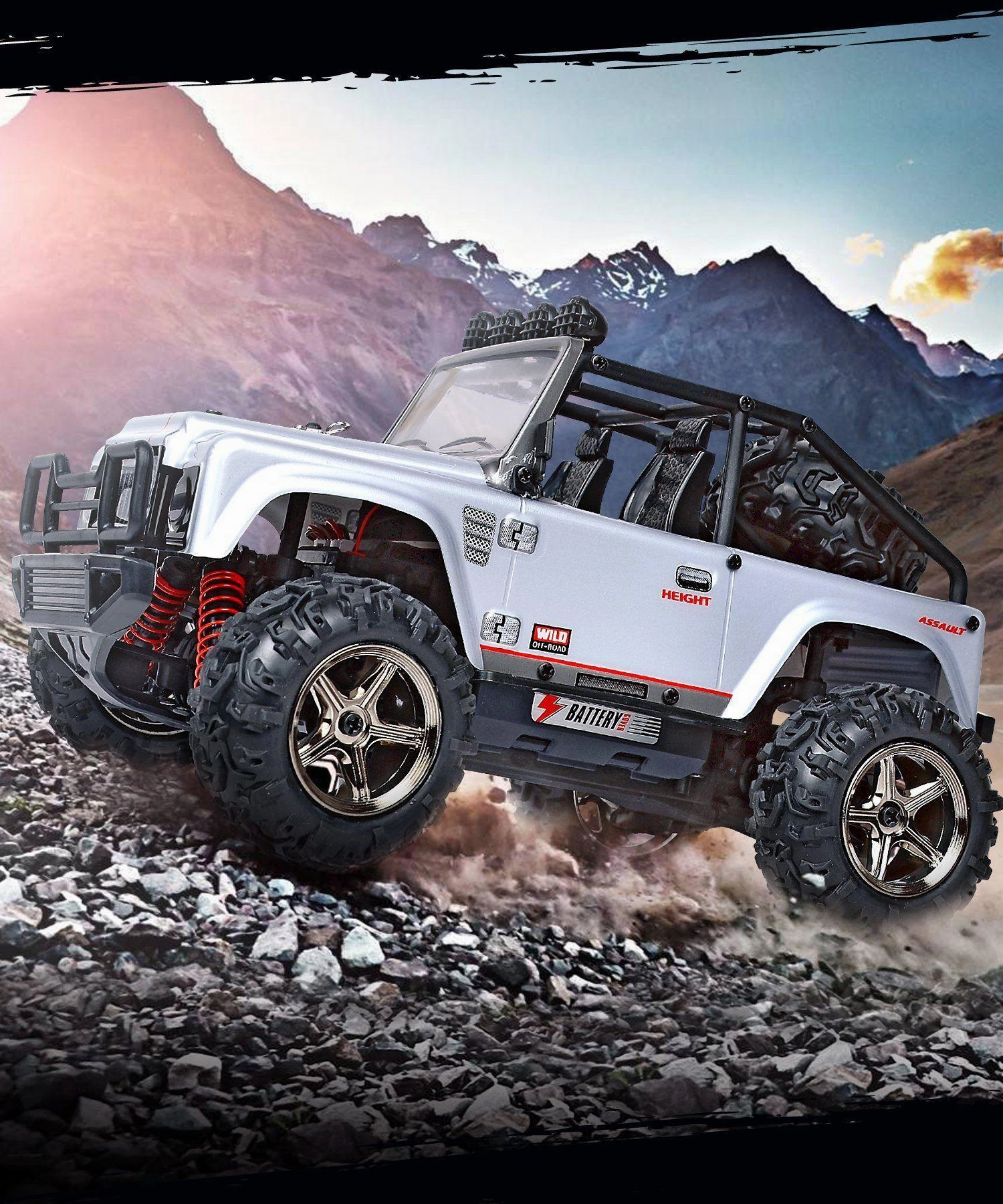Brave 1:22 4x4 Desert Buggy RC Remote Control Car