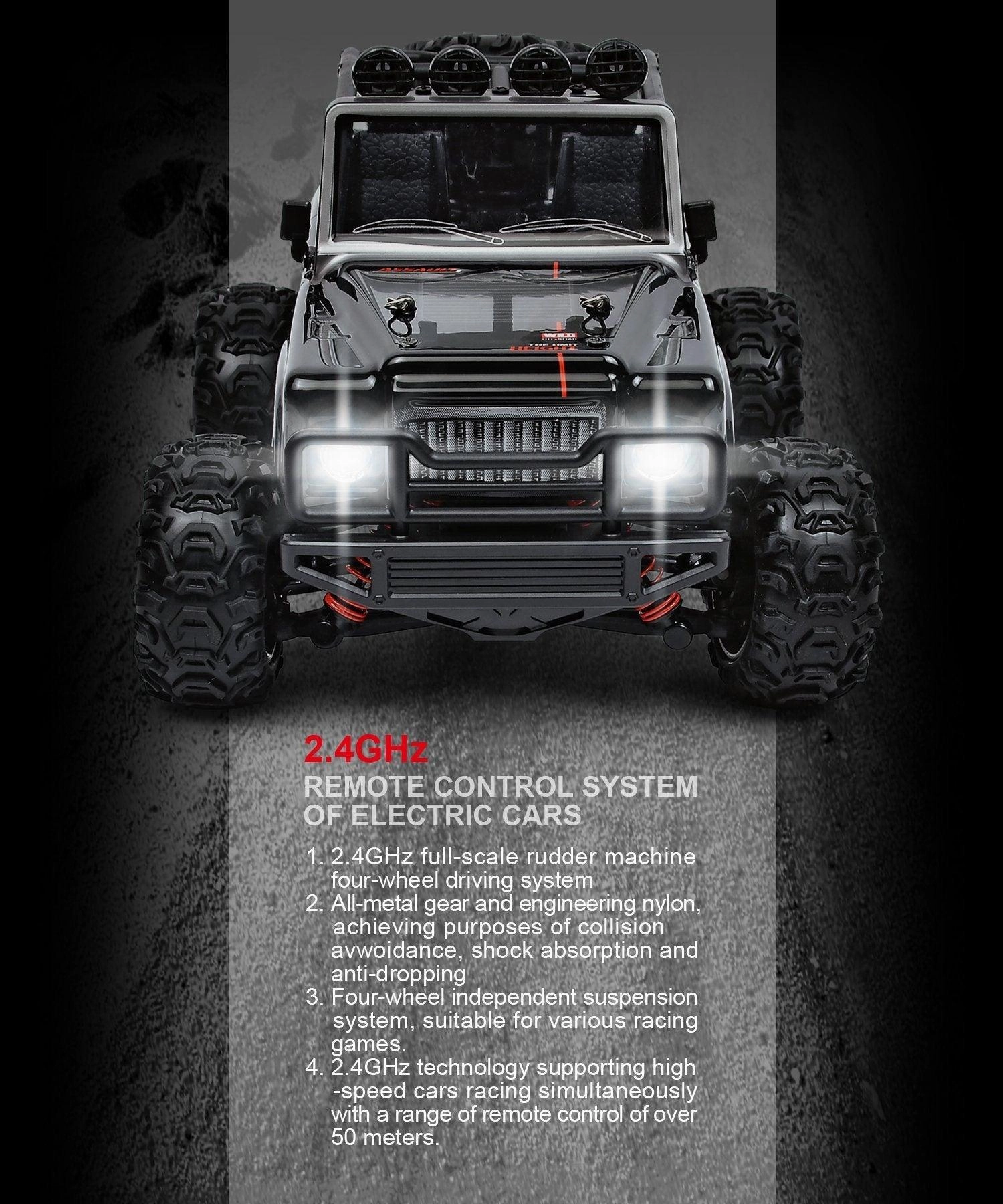 Brave 1:22 4x4 Desert Buggy RC Remote Control Car