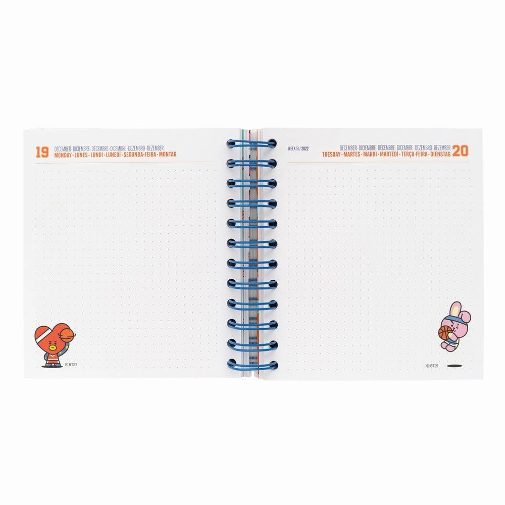 BT21 2022/2023 Academic Diary Day To Page 11 Months