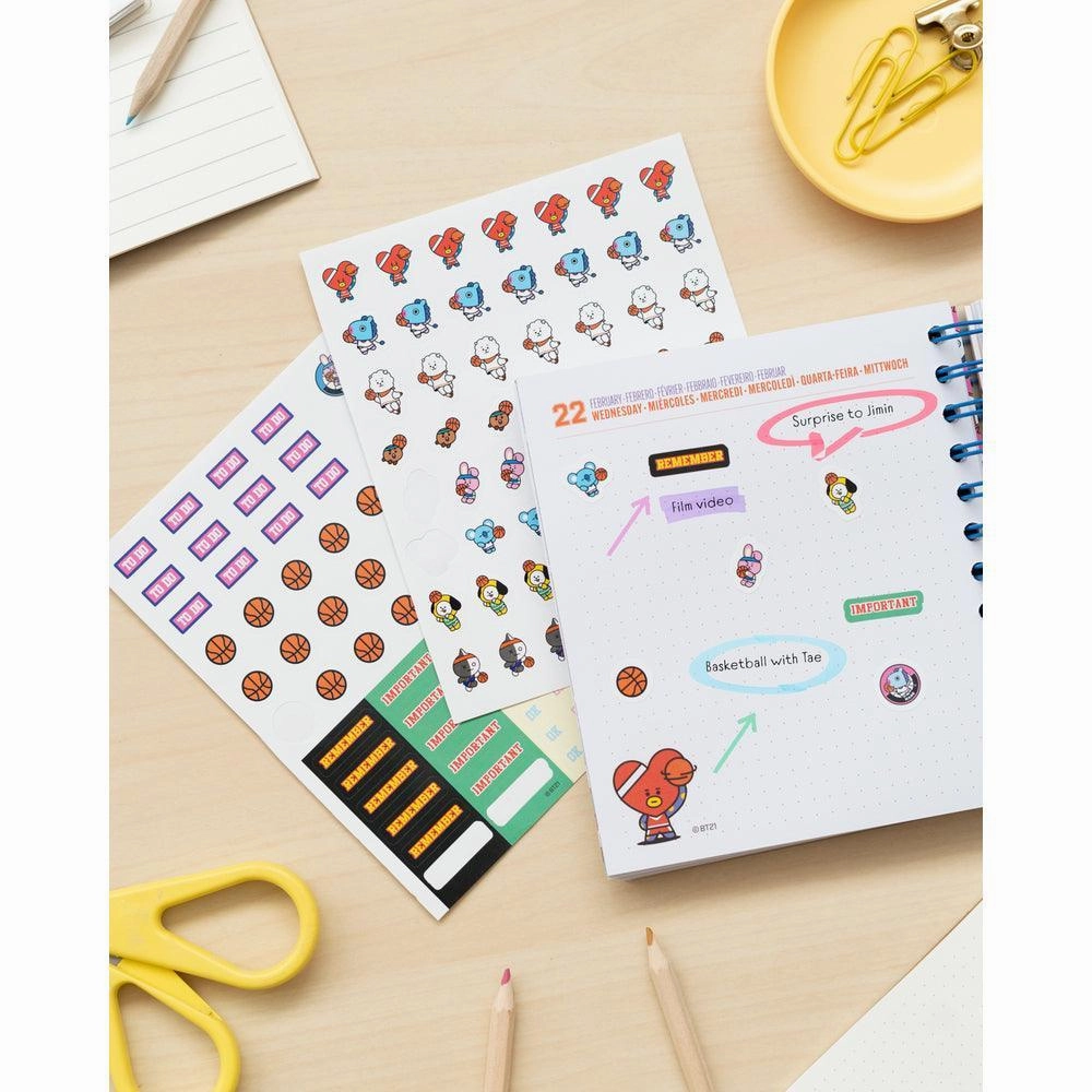 BT21 2022/2023 Academic Diary Day To Page 11 Months