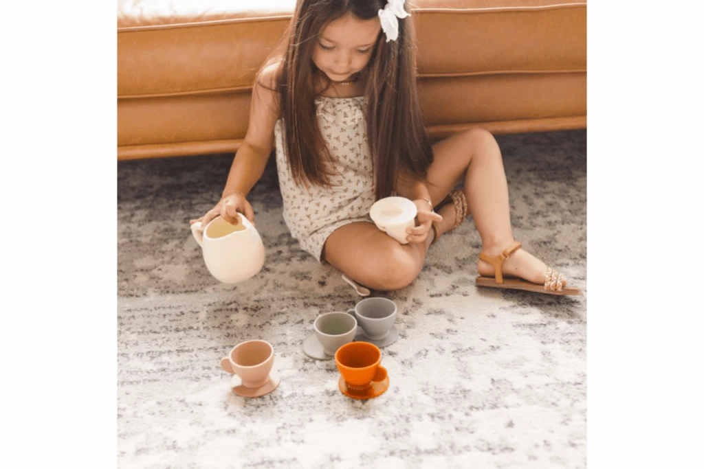 bug   bean Silicone Tea Set
