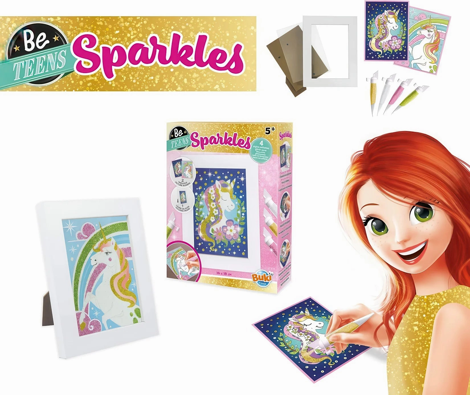 BUKI Be Teens Sparkles - Assortment
