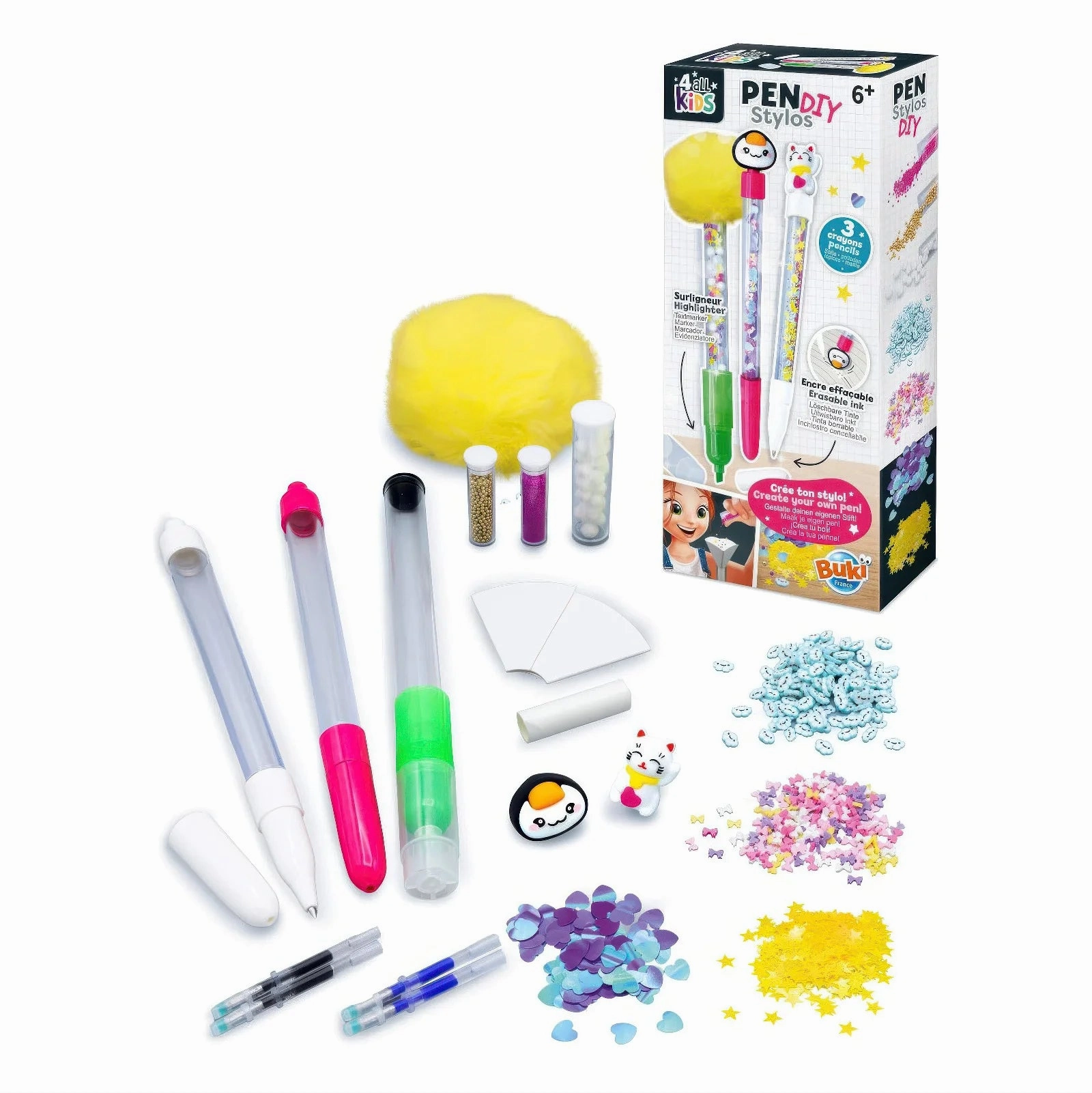 BUKI DIY Pens Set - Kawaii
