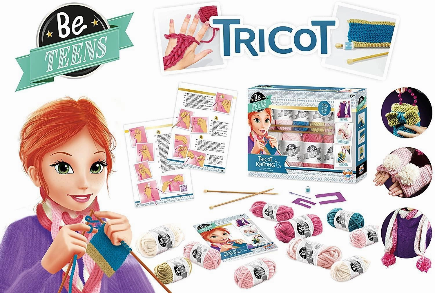 BUKI France BE002 - Be Teens Fashion Knitting