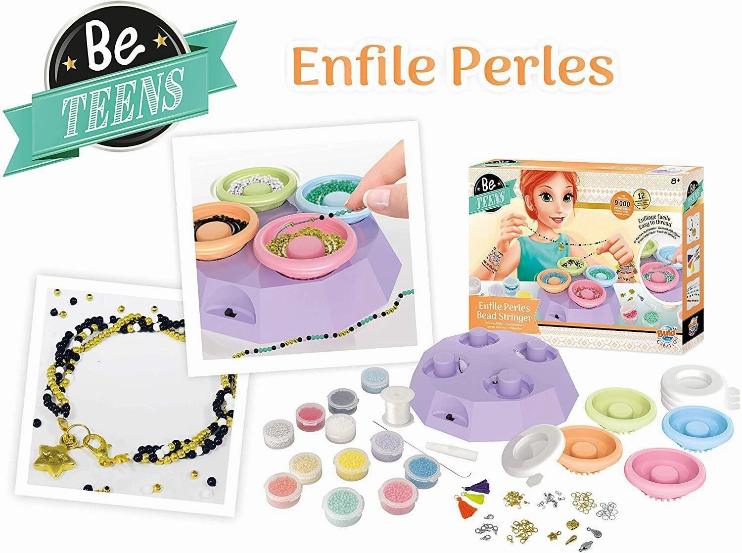 BUKI France BE004 - Be Teens Bead Stringer Playset