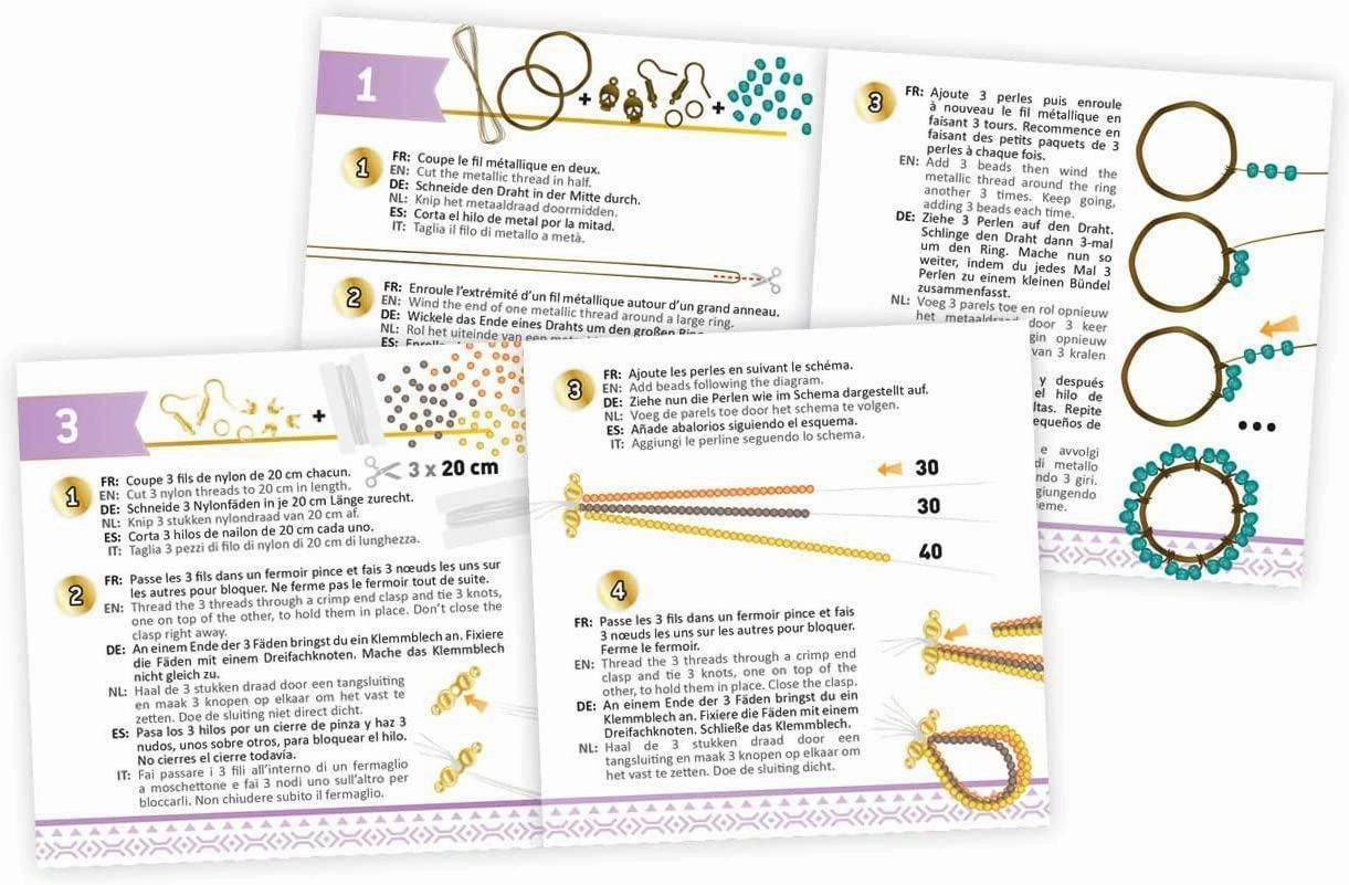 BUKI France BE306 Be Teens Bead Earrings