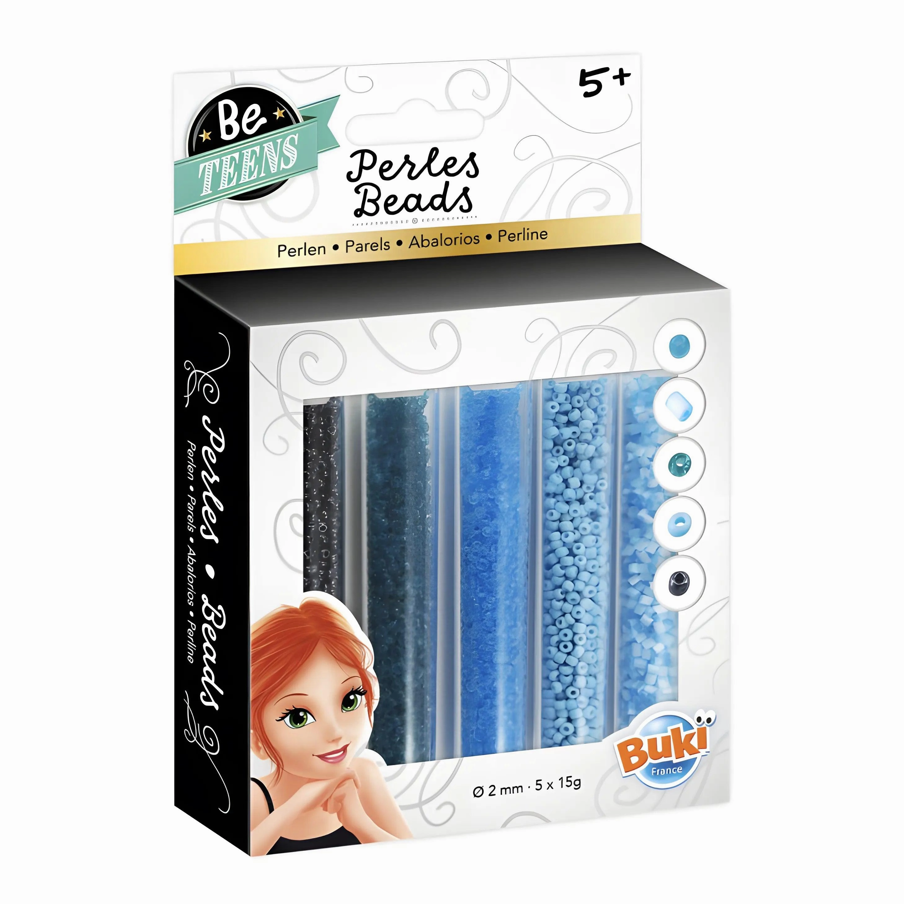 BUKI France Be Teens Perles Tubes - Various Colours