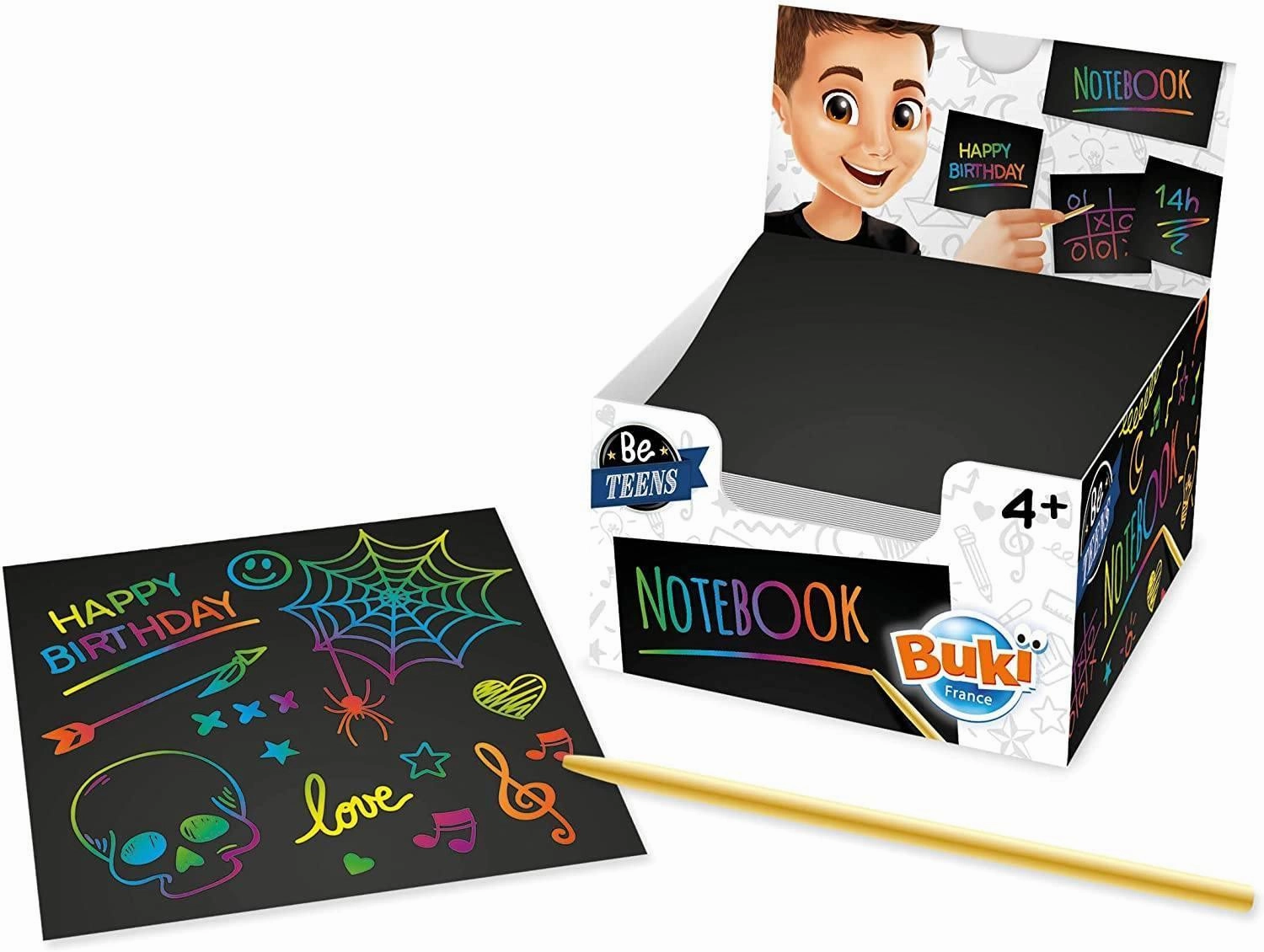 BUKI France Be Teens Scratch Notebook