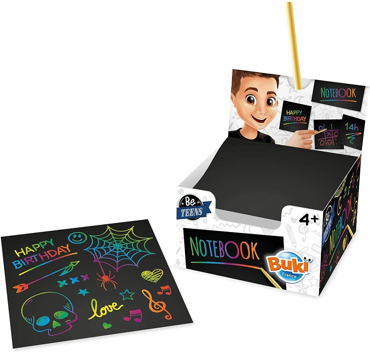 BUKI France Be Teens Scratch Notebook