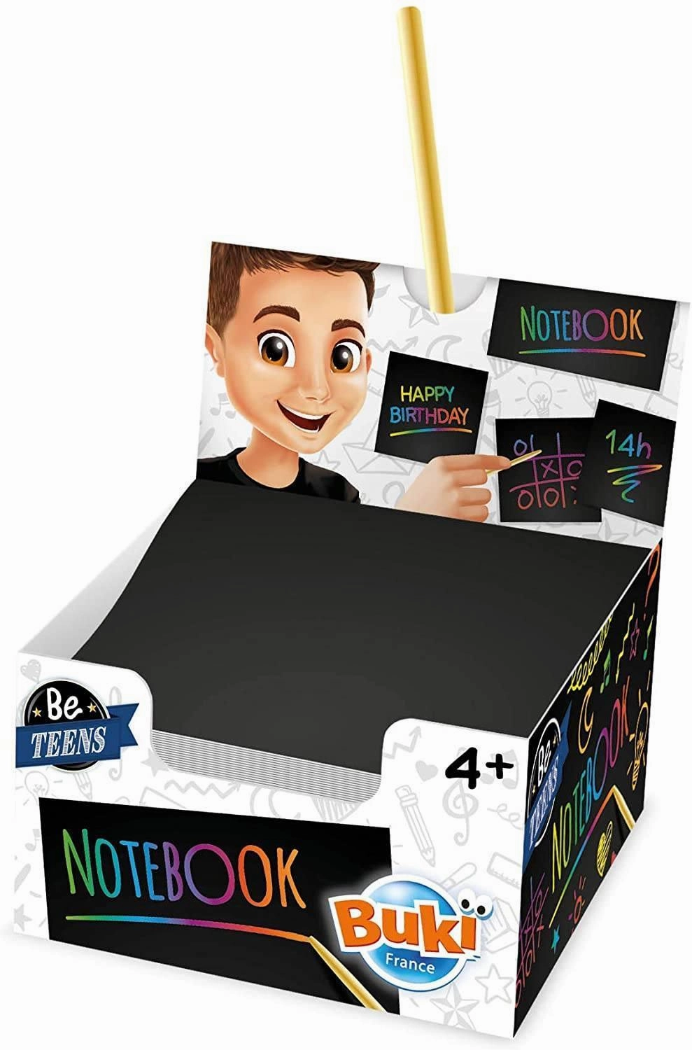 BUKI France Be Teens Scratch Notebook