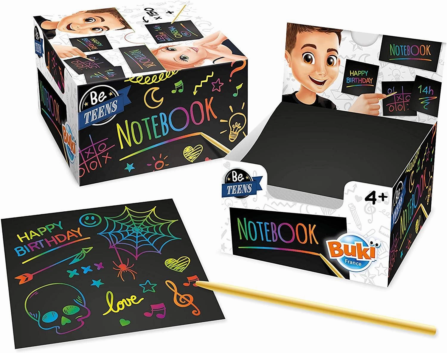 BUKI France Be Teens Scratch Notebook