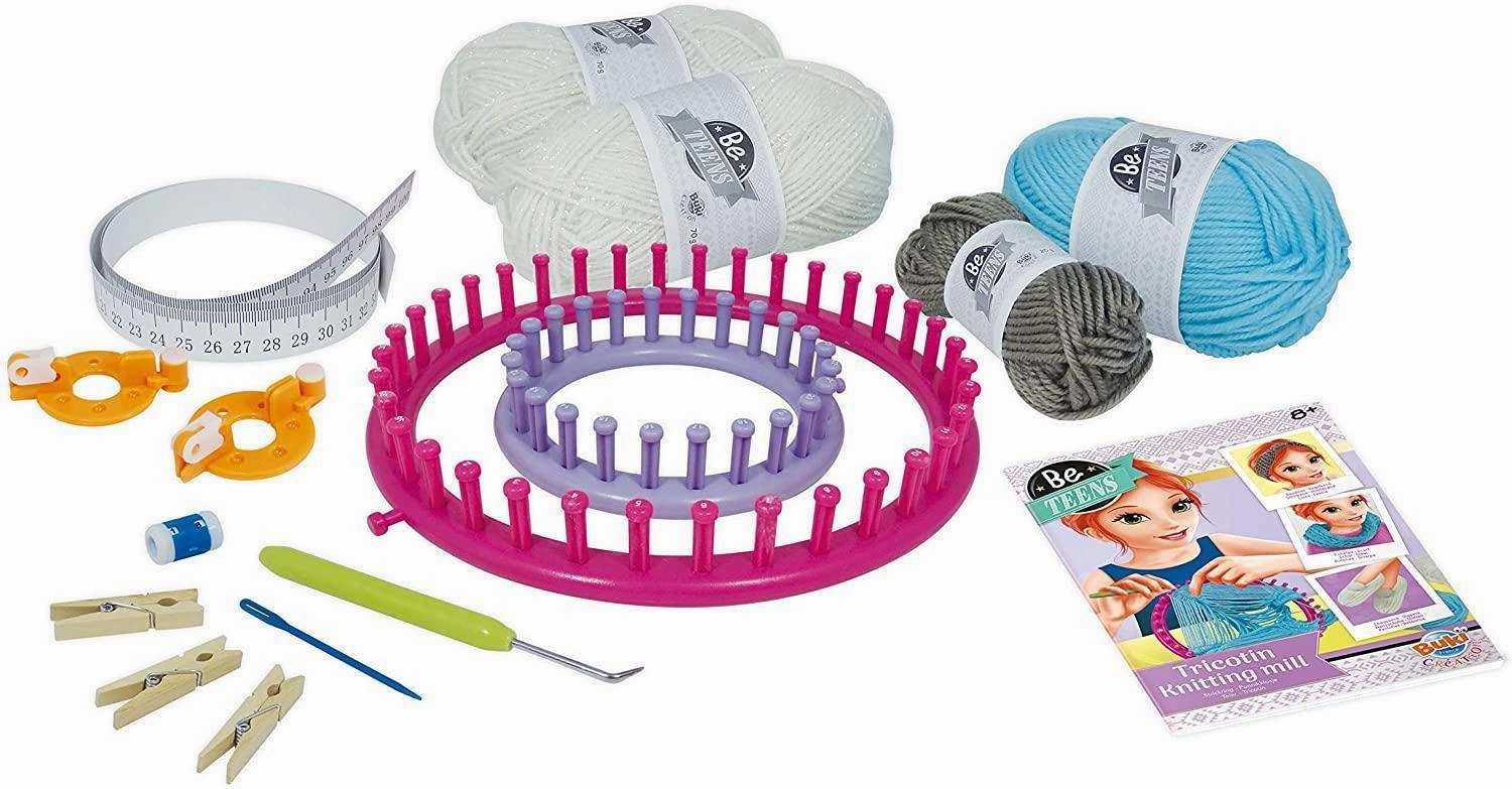 BUKI France Bee Teens Tricoton Knitting Mill Playset