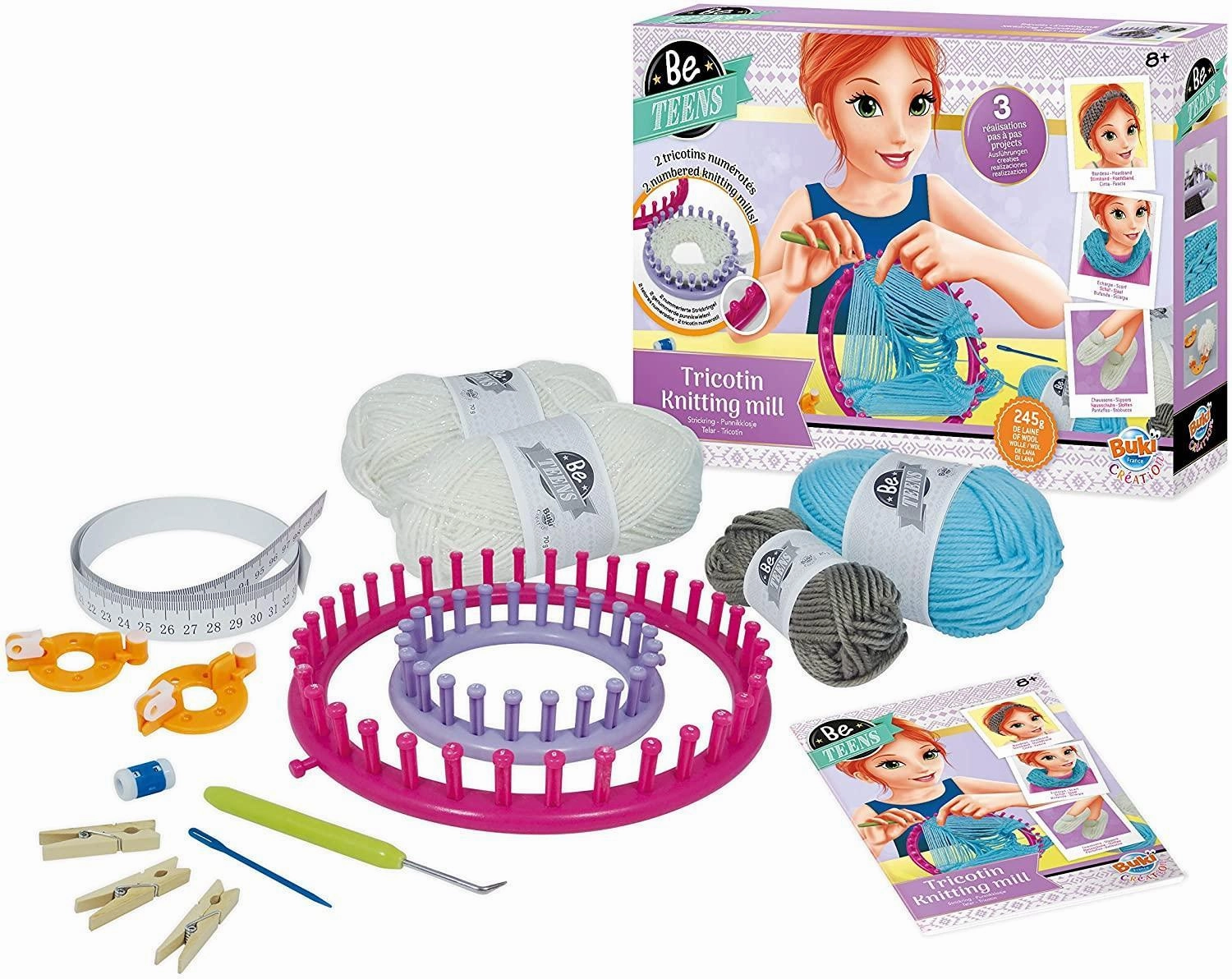 BUKI France Bee Teens Tricoton Knitting Mill Playset