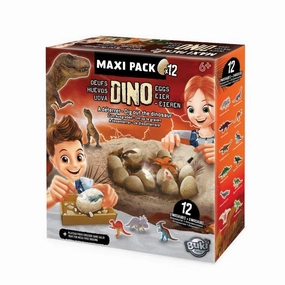 BUKI France Dino Mega Egg Maxi Pack x 12