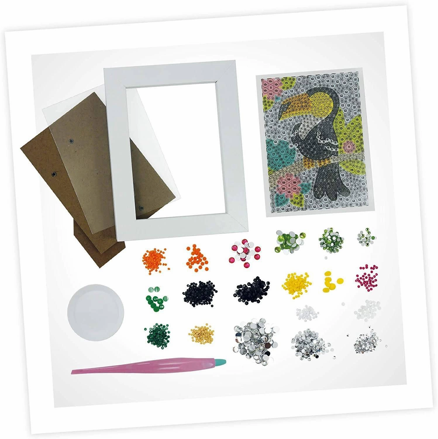 BUKI France DP004 Be Teens Glitters - Toucan