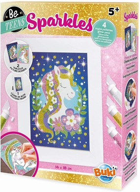 Buki France DP102 Be Teens Sparkles - Unicorns