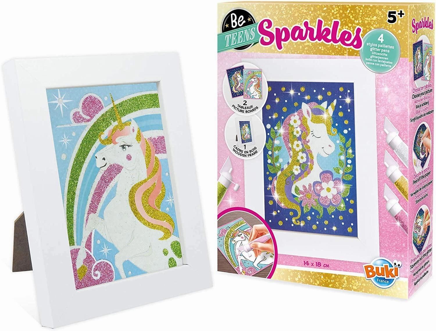 Buki France DP102 Be Teens Sparkles - Unicorns