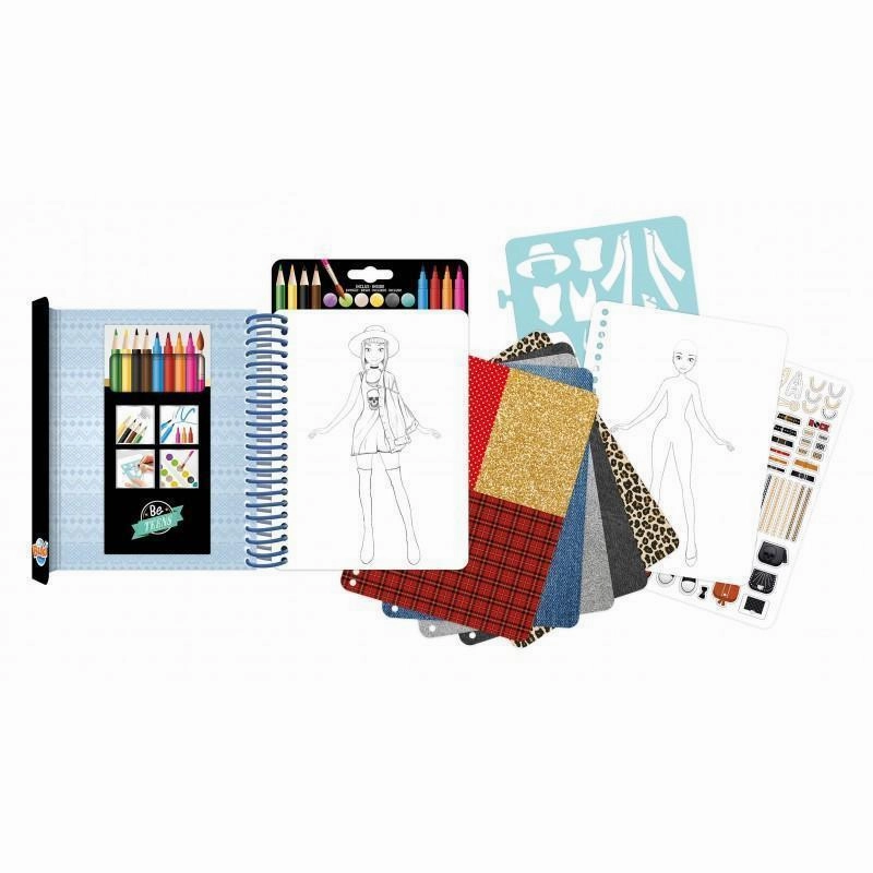 BUKI France Fashion Sketchbook Rock Outfits