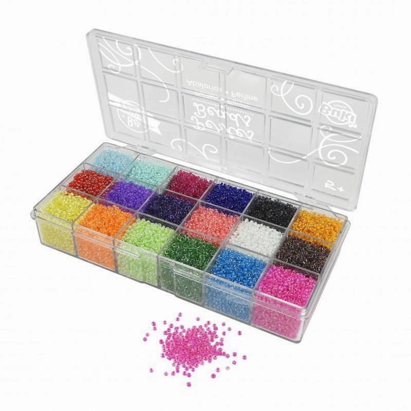 BUKI France PE012 Box of Transparent Beads