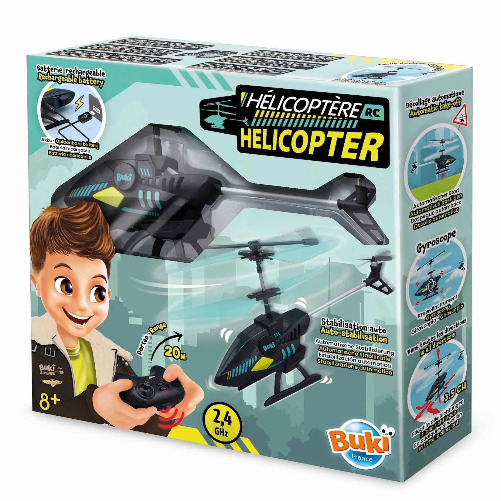 BUKI France RC Helicopter