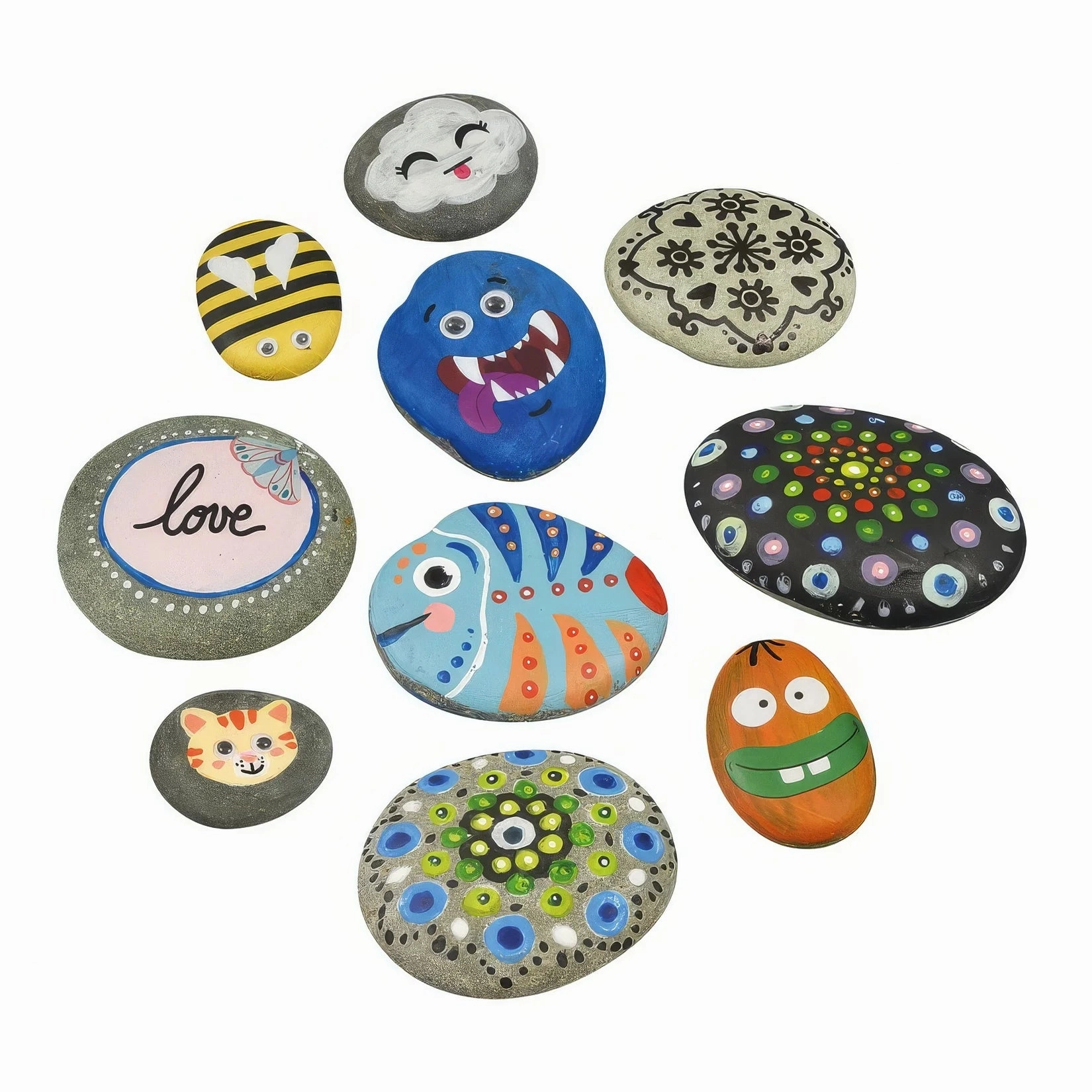 BUKI France Rock Painting Educational Playset
